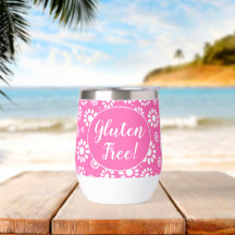 Cute Pink Floral Gluten-Free