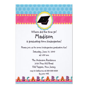 Kindergarten Graduation Invitation For Parents 4