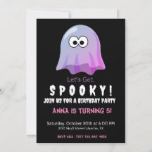 Cute Pink Google Eyes Ghost: Spooky & Whimsical