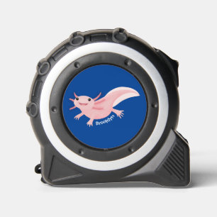 Cute pink happy axolotl 1