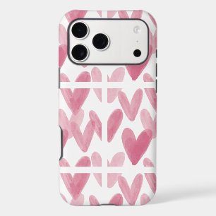 Cute Pink Heart patter phone case   iphone case