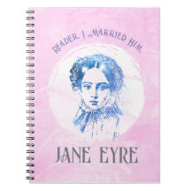 Cute Pink Jane Eyre Portrait Reader I Married Him