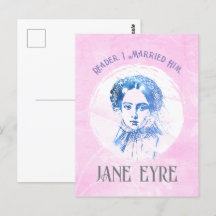 Cute Pink Jane Eyre Portrait Reader I Married Him
