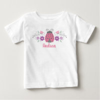 Cute Pink Ladybug