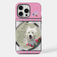 Cute Pink Modern Westie Dog Art