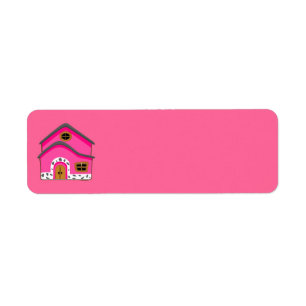 CUTE PINK NEW JERSEY CARTOON HOUSE GIRLY HOME