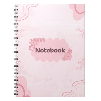 Cute Pink Notebook