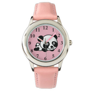 Cute Pink Panda Girl Watch
