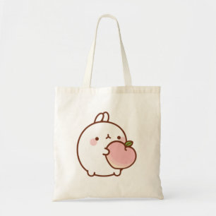 Cute Pink Peaches Tote Bag