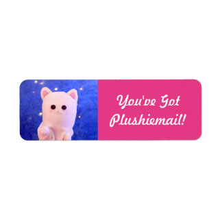 Cute Pink Personalised Photo Mail Modern