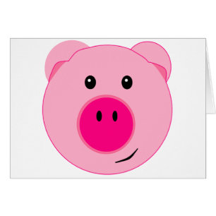Cute Pink Pig