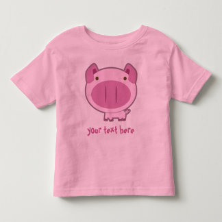 CUTE PINK PIGGY for KIDS Toddler T-Shirt