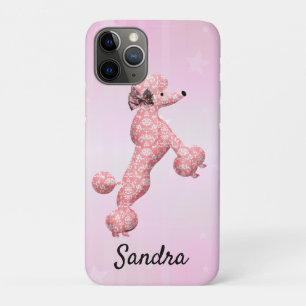 Cute Pink Poodle Dog Cell Phone iPhone / iPad case