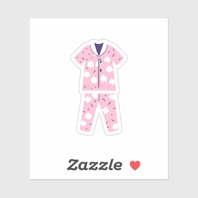 Cute Pink Pyjamas (Sheet)