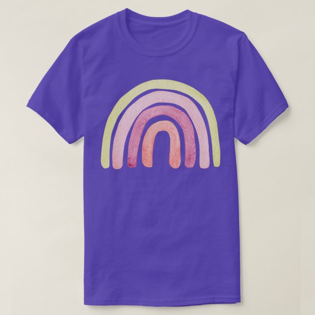 Cute pink rainbow T-Shirt (Design Front)