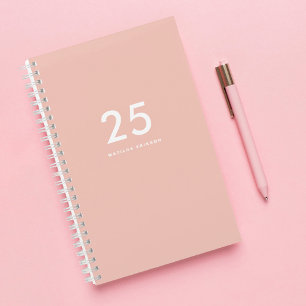 Cute Pink School Notebook