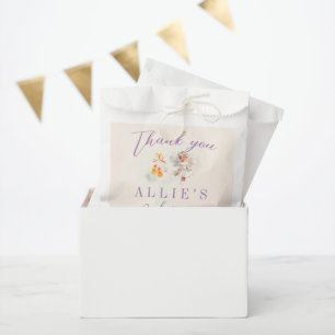 Cute Pink Shoes Fairy Dust Girl Baby Shower Favour Bags