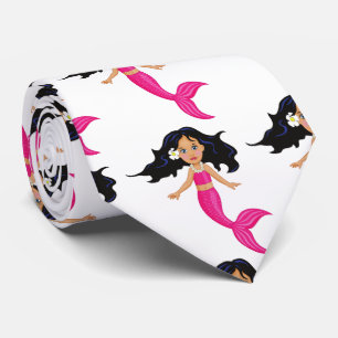 Cute Pink-tailed Mermaid Thunder_Cove Tie