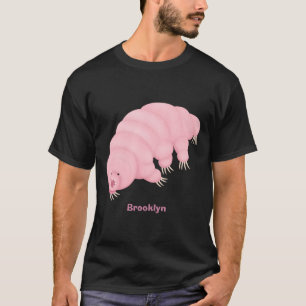 Cute pink tardigrade water bear cartoon T-Shirt