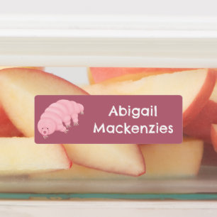 Cute pink tardigrade water bear personalised