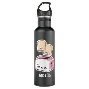Cute Pink Toaster 710 Ml Water Bottle