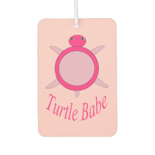 Cute Pink Turtle Babe Air Freshener