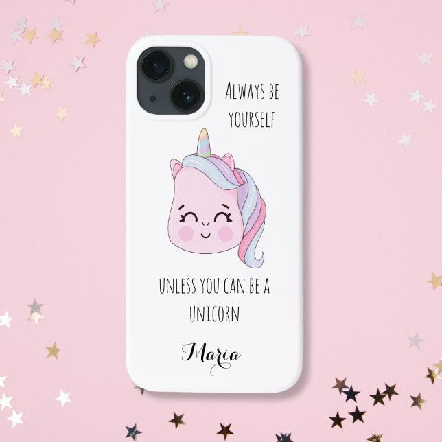 Cute Pink Unicorn  Case-Mate iPhone Case (Creator Uploaded)