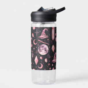 Cute Pink Witchy  Water Bottle