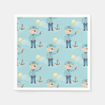 Cute Pirate Boy Paper