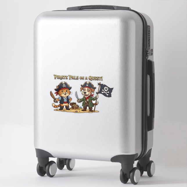 Cute Pirate Cat and Dog Quest (Suitcase)