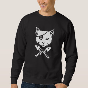 Cute Pirate Cat Sweatshirt