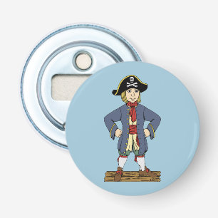 Cute Pirate Lad Bottle Opener