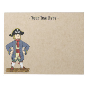 Cute Pirate Lad Notepad