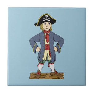 Cute Pirate Lad Tile