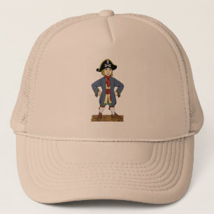 Cute Pirate Lad Trucker Hat