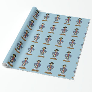 Cute Pirate Lad Wrapping Paper