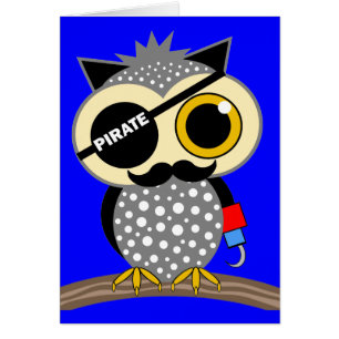 cute pirate owl