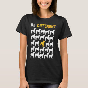 Cute Pit Bull Be Different Inspiration T-Shirt