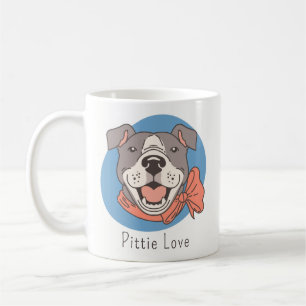 Cute Pit Bull Coffee Mug