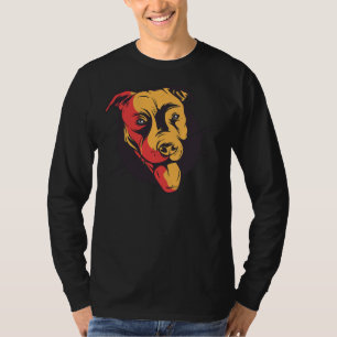 Cute Pit Bull Terrier Lover Pitbull Mum Pittie Dad T-Shirt