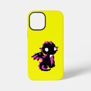 Cute pixeled dragon baby iPhone 12 mini case