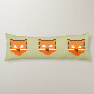 Cute pixeled fox face Case-Mate iPhone case Body Cushion