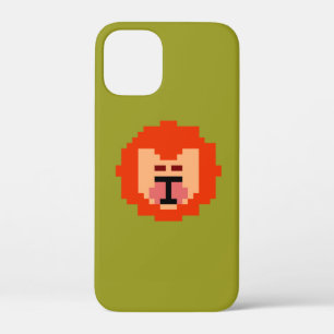 Cute pixeled lion face  iPhone 12 mini case