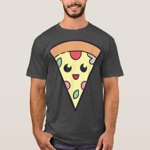 Cute Pizza Kawaii Anime Vaporwave Indie Aesthetic T-Shirt