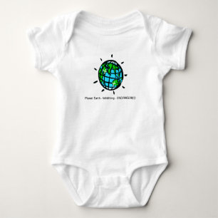 Cute Planet EARTH- Baby environmentalist Bodysuit