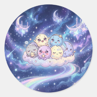 Cute Planet Friends Sticker