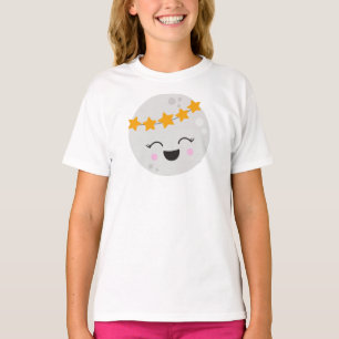 Cute Planet, Kawaii Planet, Stars, Space, Cosmos T-Shirt
