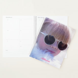 Cute Planner With Photo Hard Cover