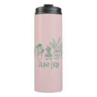 Cute Plant Lady Funny Cactus Quote in Pink Green