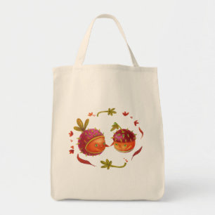 cute plants tote bag
